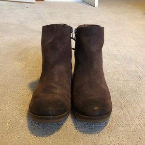 Lucky Brand dark brown boots